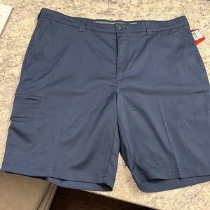 Men's pga tour navy blue stretch shorts size 40
